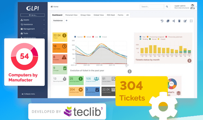 glpi page